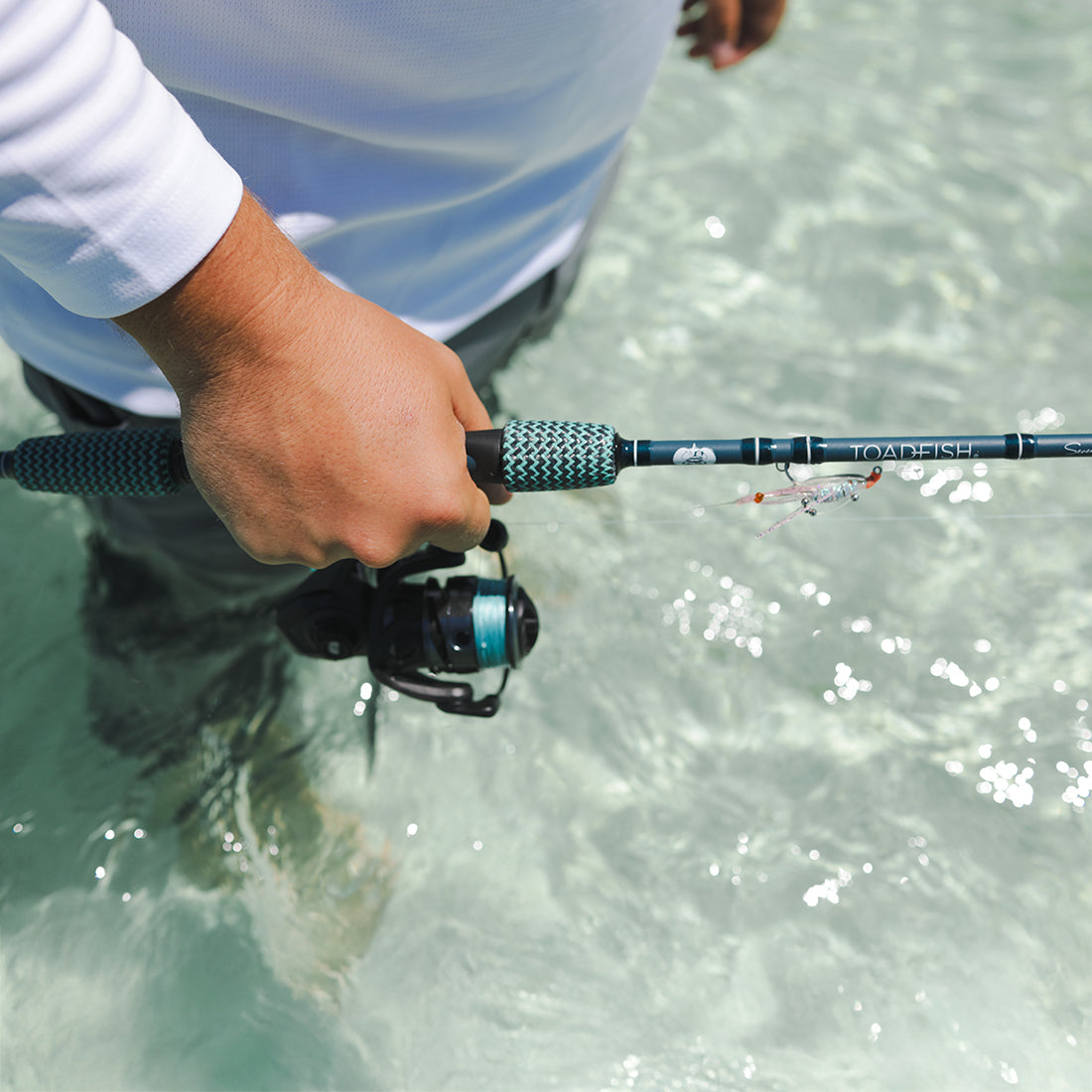 blair wiggins fishing pole M2 Offshore Rod 6'6" Heavy Wanna See My Skeeter?!