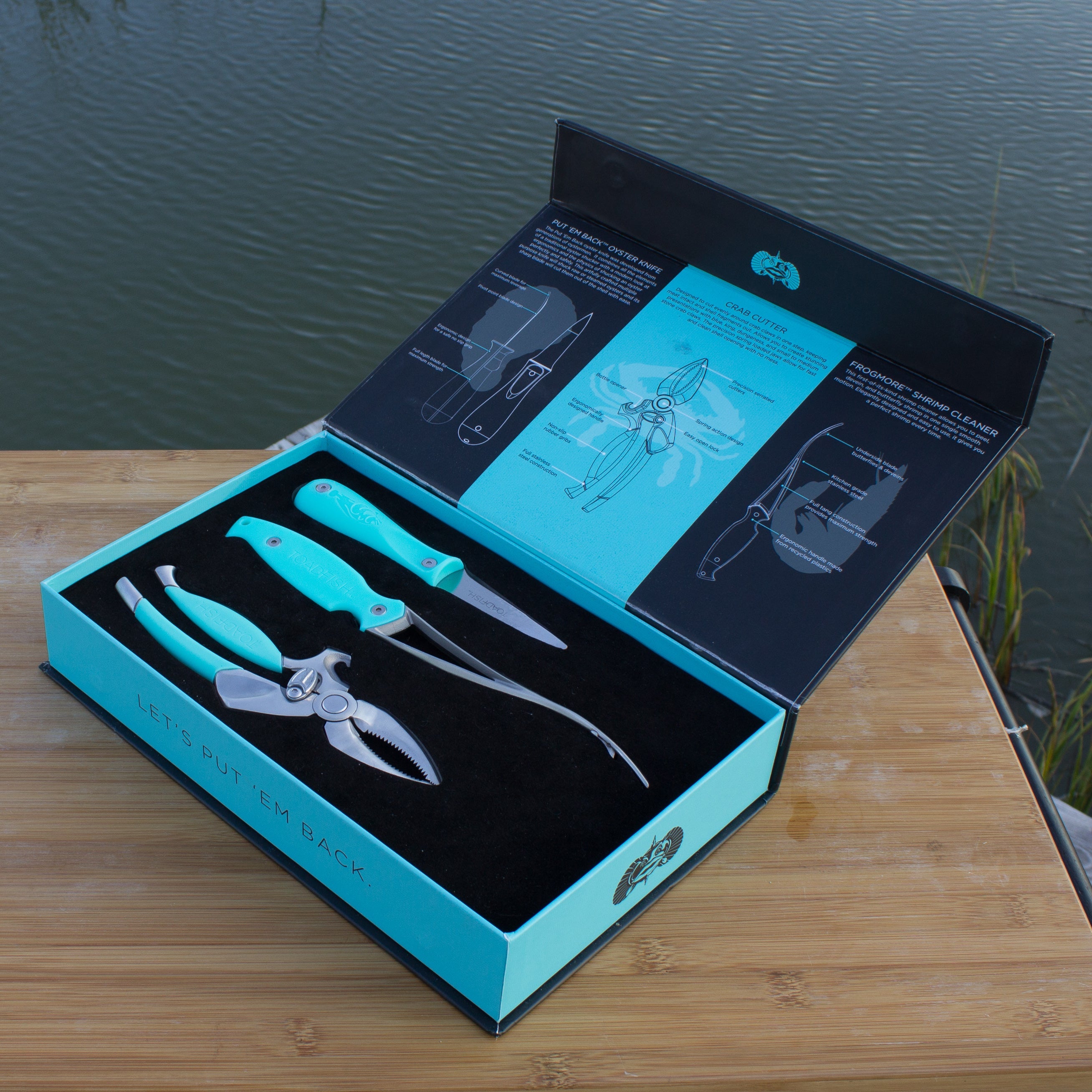 Toadfish Outfitters Wins Big at Big Rock Sports Show Coastal Kitchen Collection Takes Best of Show + Best Accessory Award