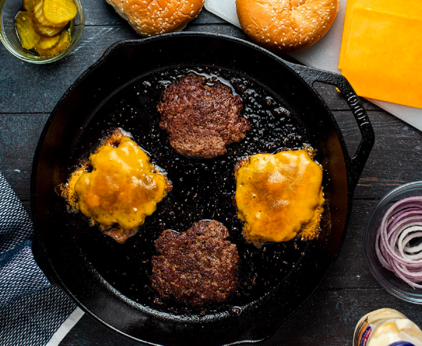 The BEST Homemade Smash Burger Recipe with Easy Sauce