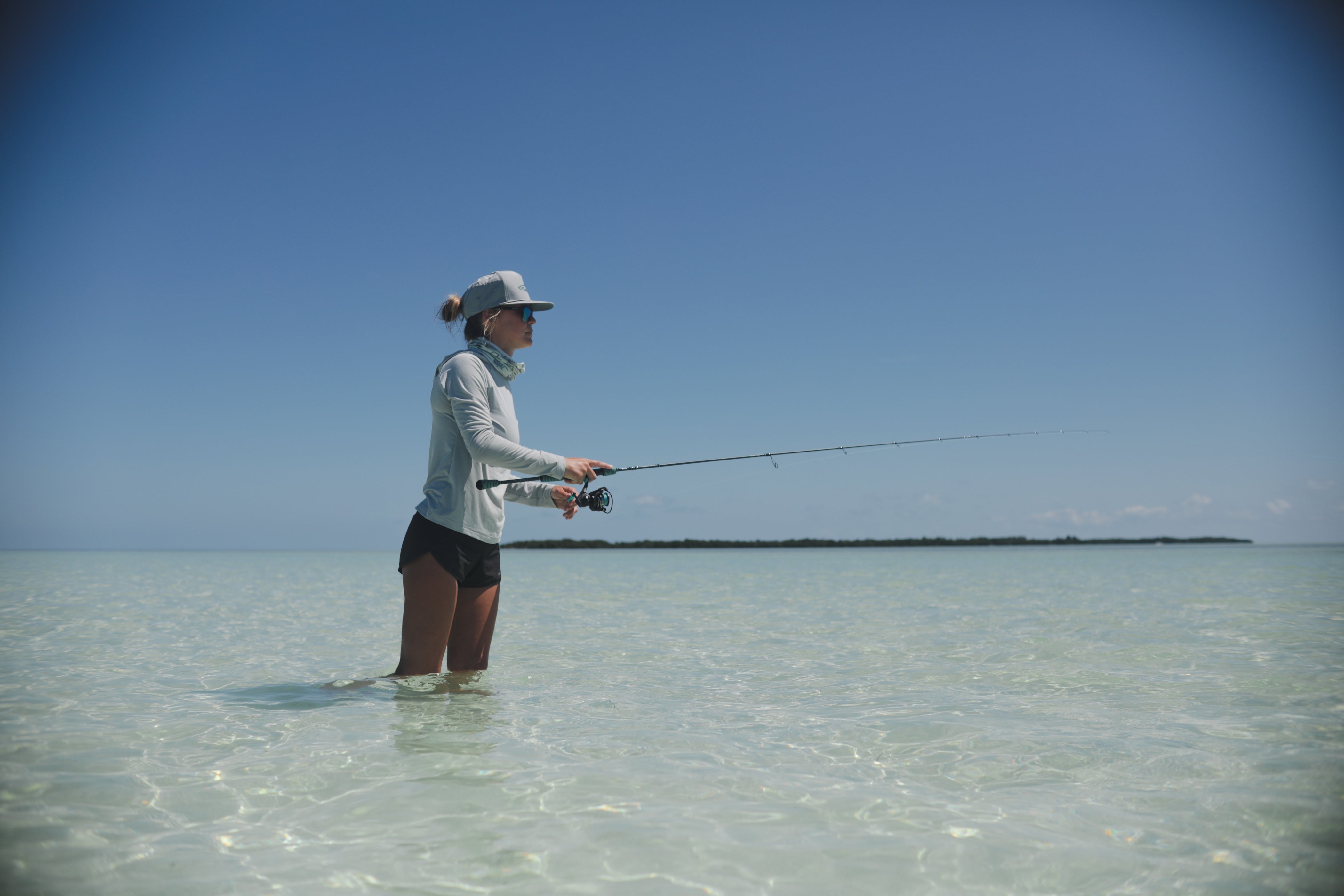 jbird is seen walking the flat with a fishing rod