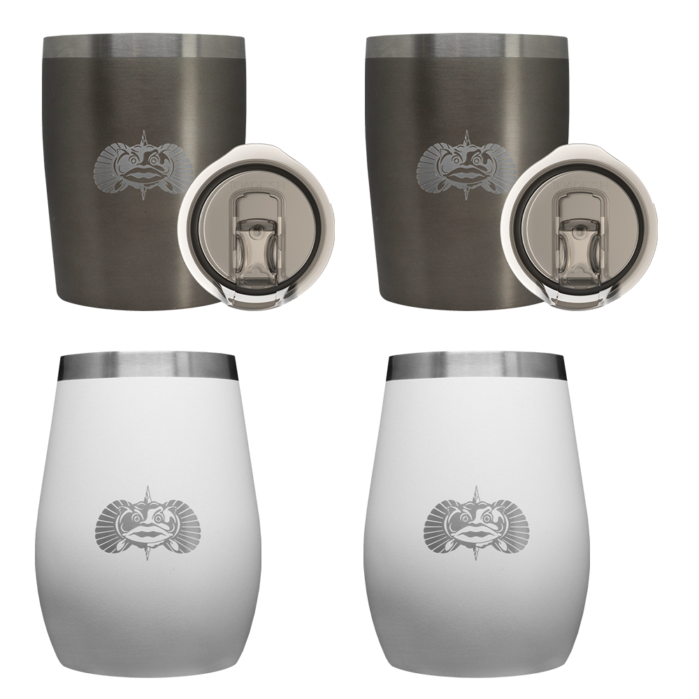 2 Wine & 2 Rocks Tumblers - 4 Pack
