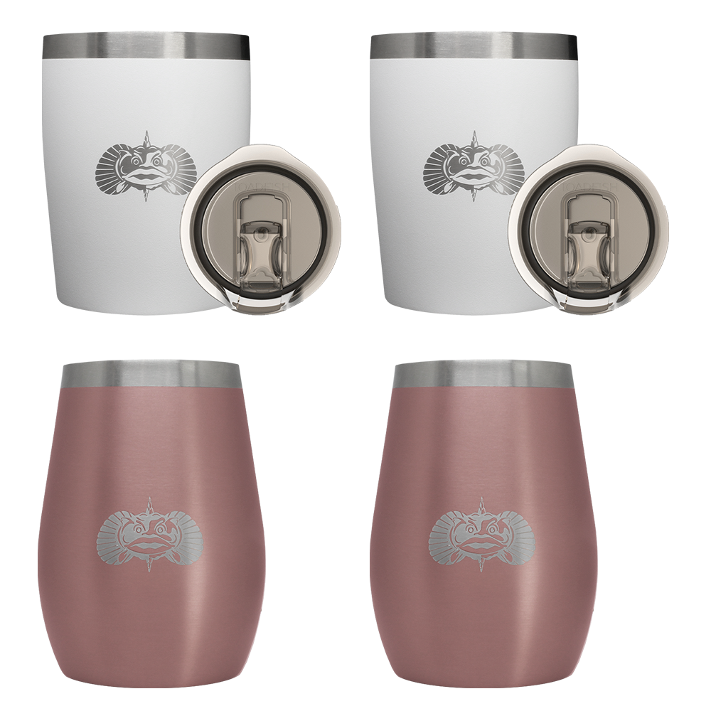 2 Wine & 2 Rocks Tumblers - 4 Pack