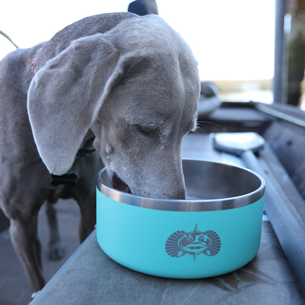 Non-Tipping Dog Bowl 2-pack - Toadfish - Smartgrip Tumblers