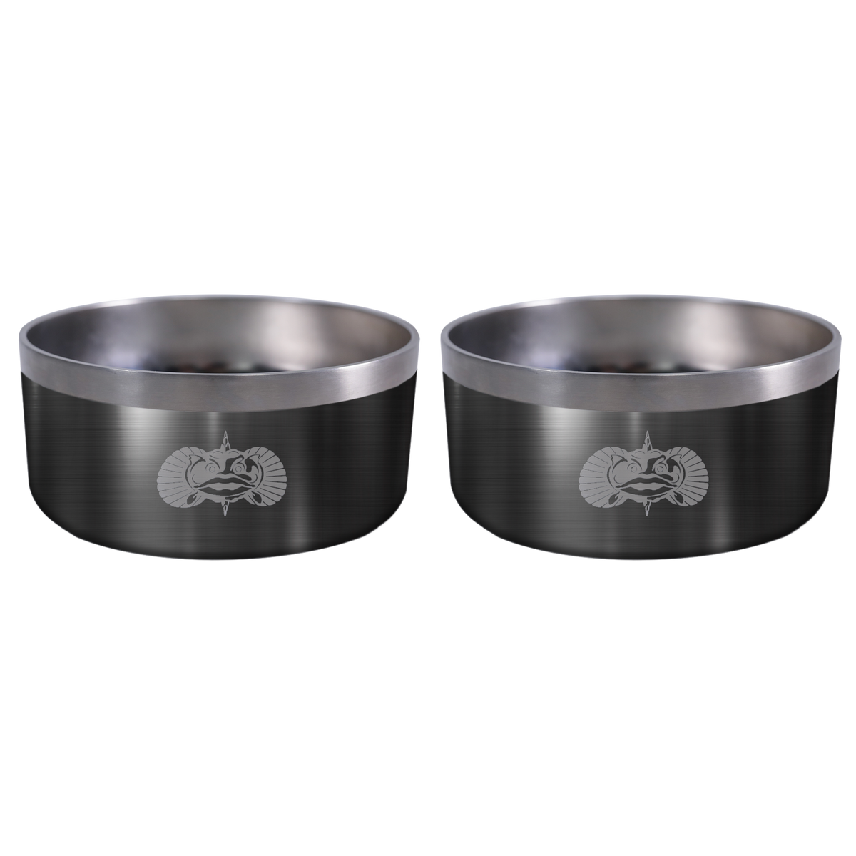 Non-Tipping Dog Bowl 2-pack - Toadfish - Smartgrip Tumblers