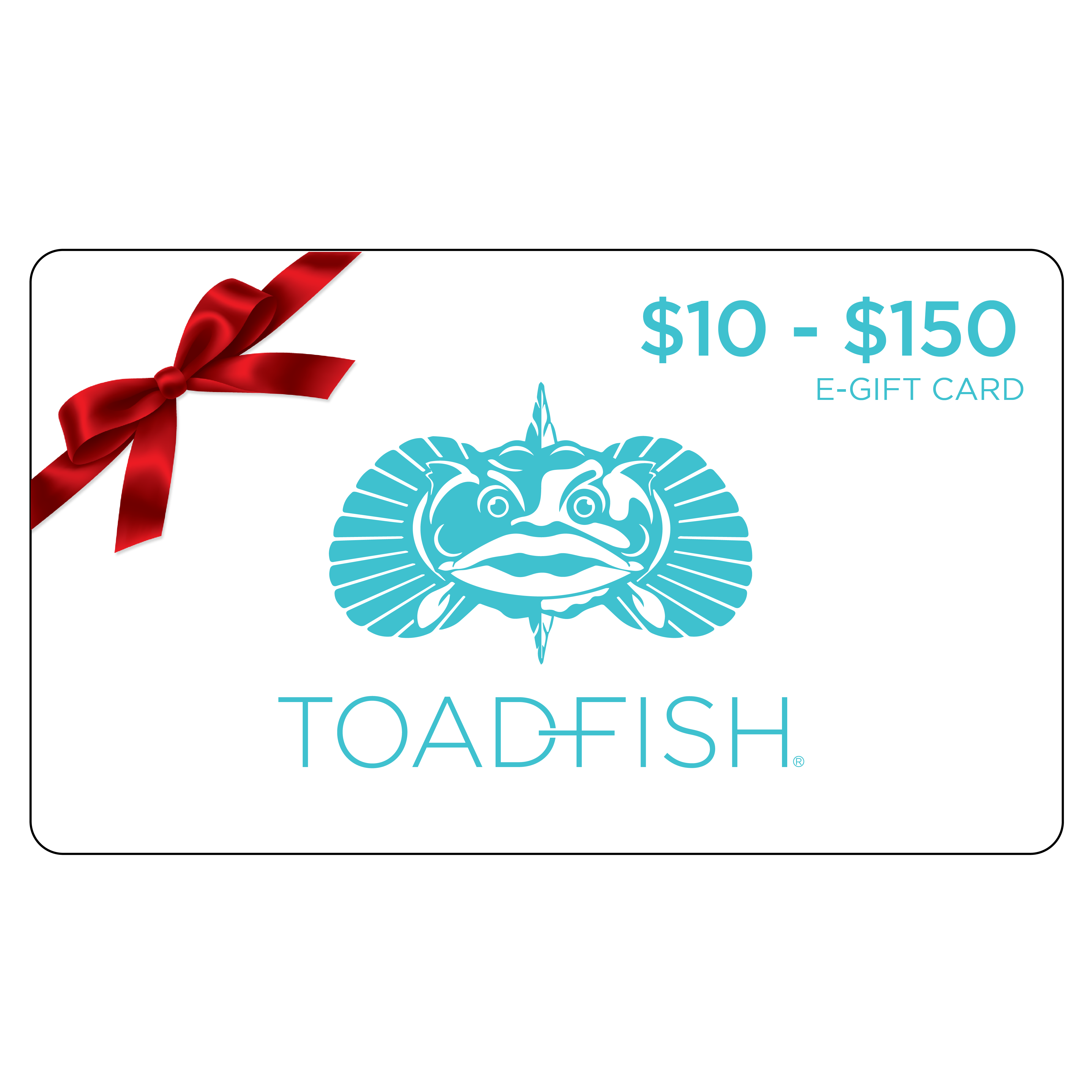 Gift Card - Toadfish -