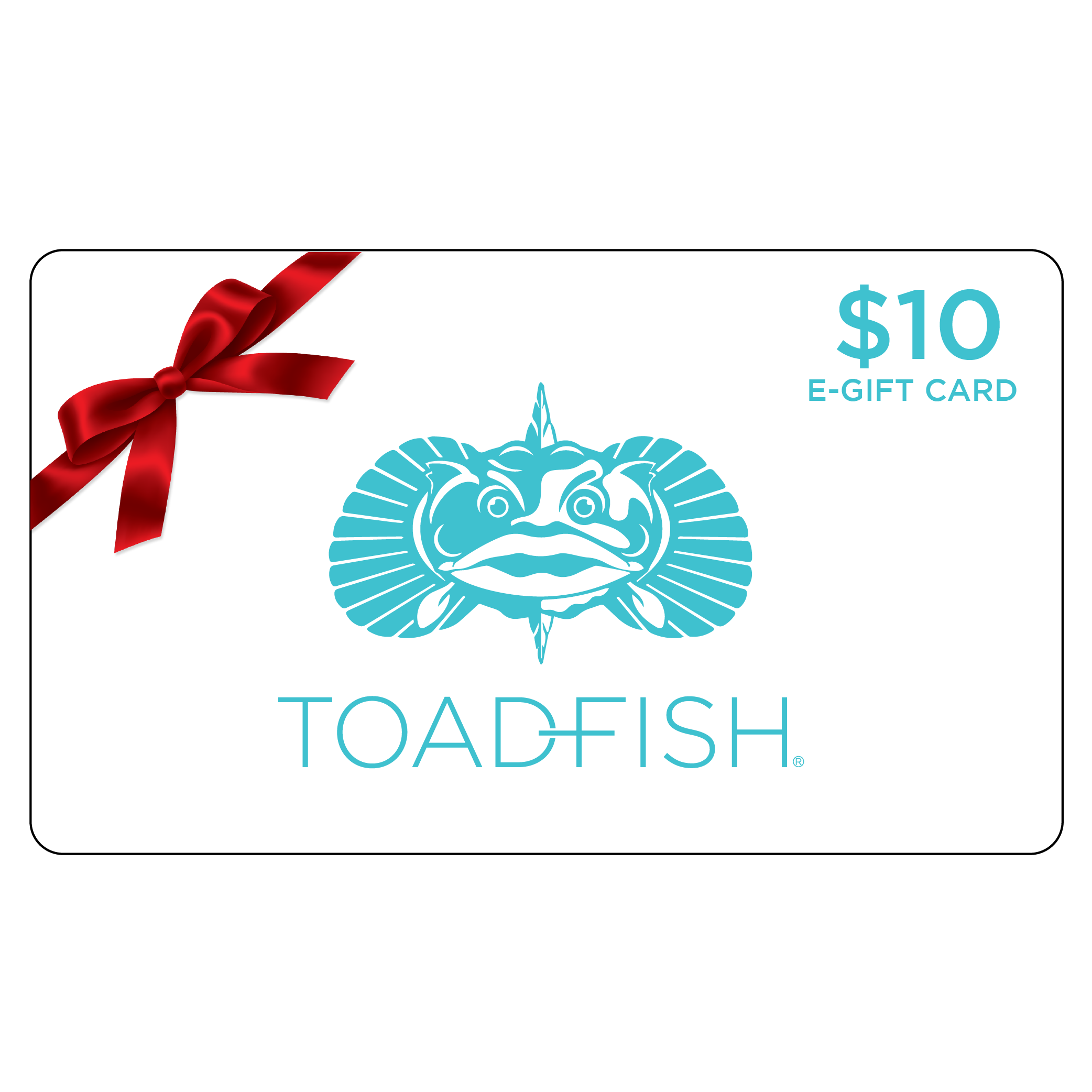 Gift Card - Toadfish -