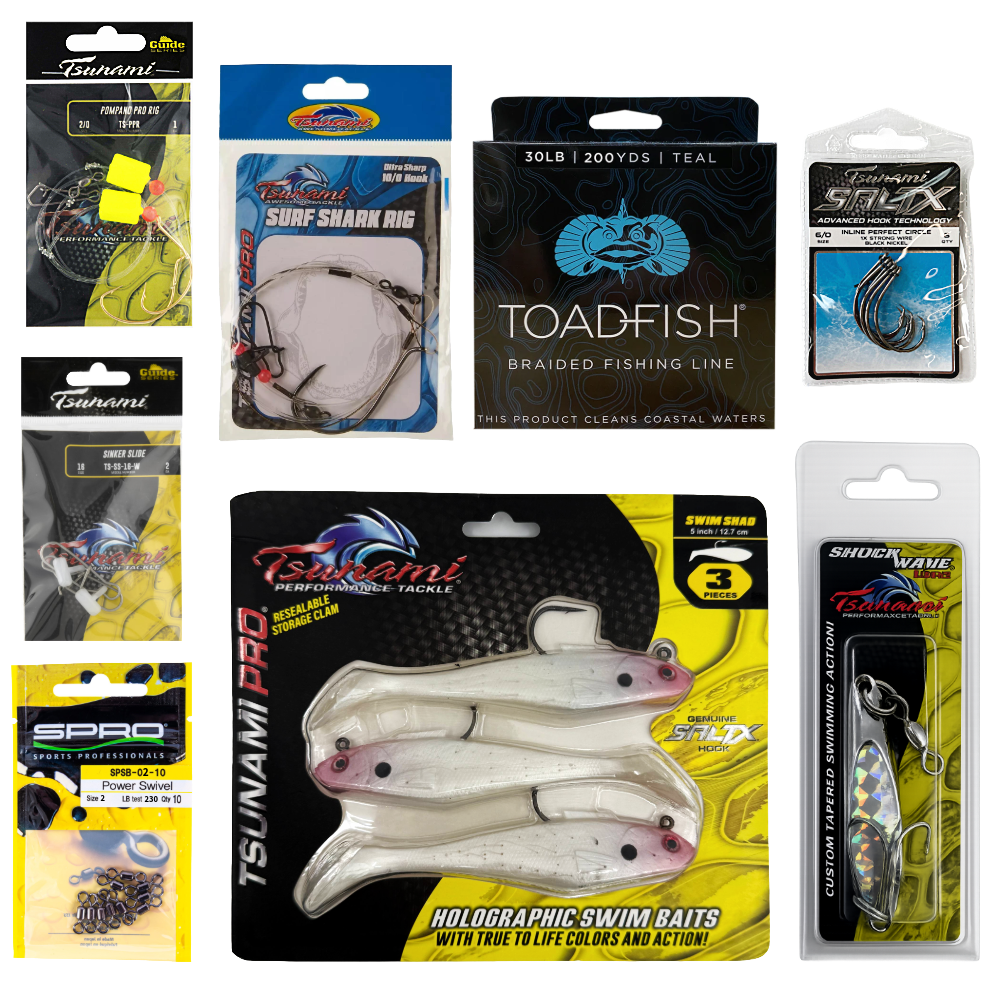 Surf Bundle - Lures, Baits & Hooks - Toadfish -