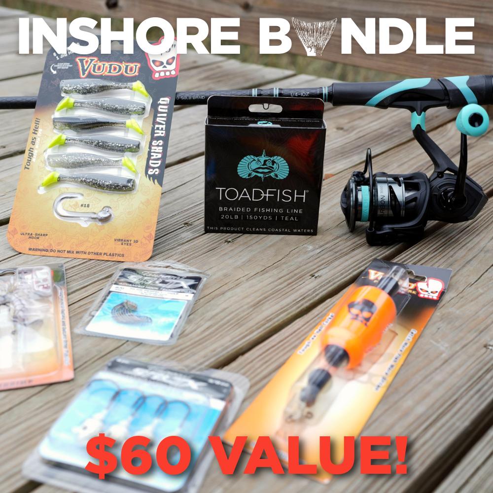 Carbon Elite II Spinning Combos - Toadfish - Fishing Rods