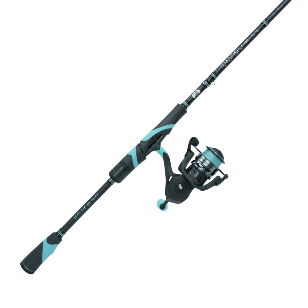 Carbon Elite II Spinning Combos - Toadfish - Fishing Rods