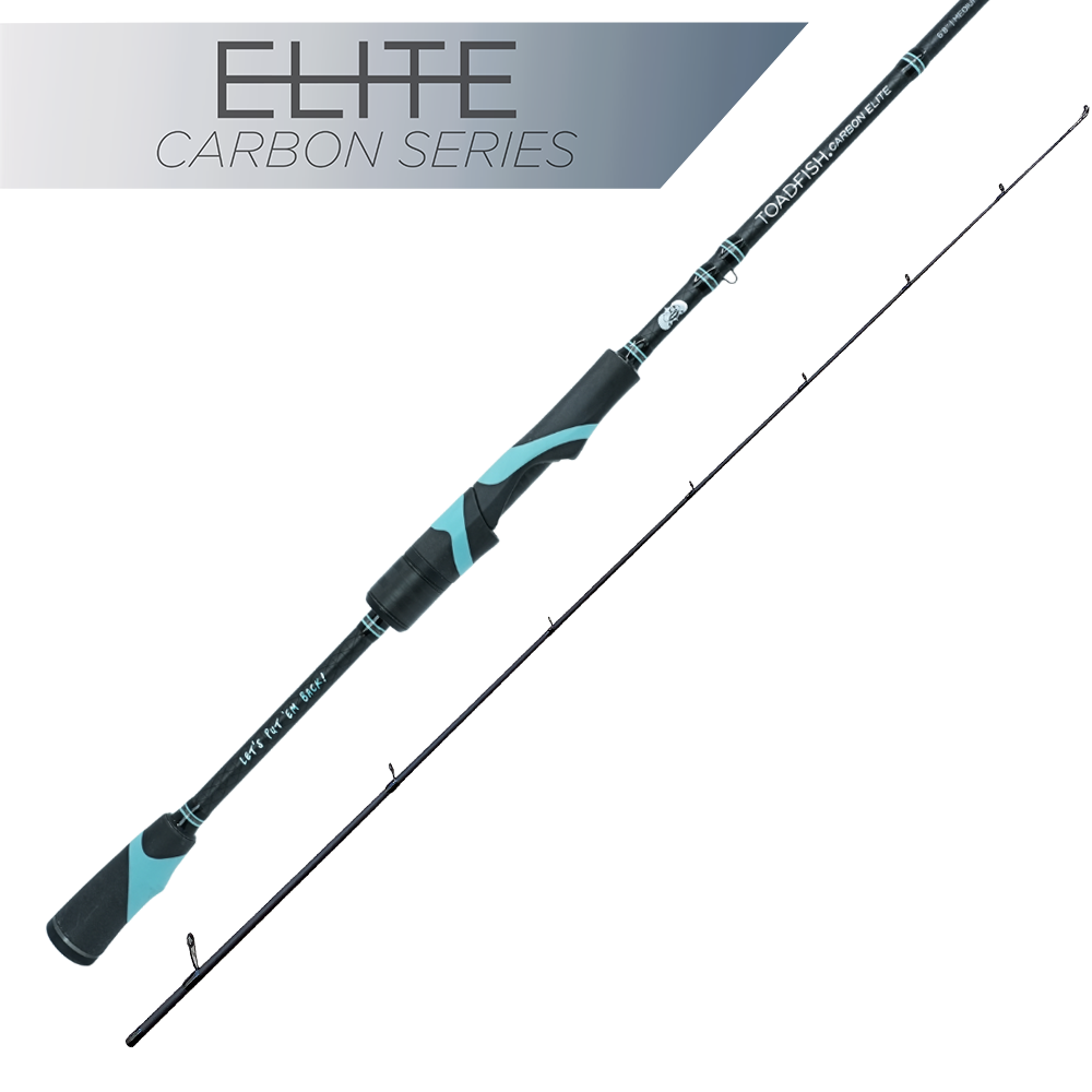 Carbon Elite II Spinning Rods - Toadfish - Fishing Rods