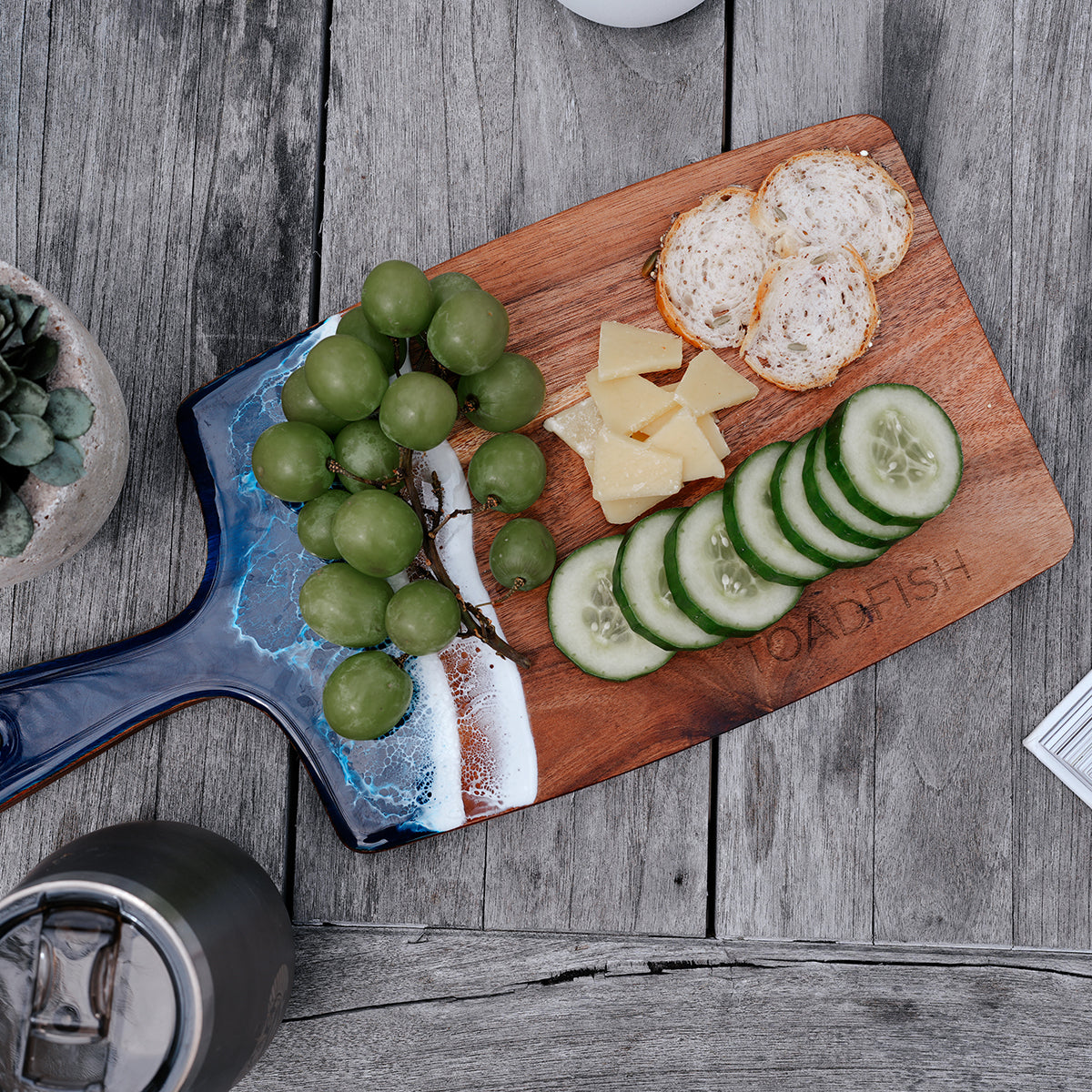 Coastal Wooden Serving Board