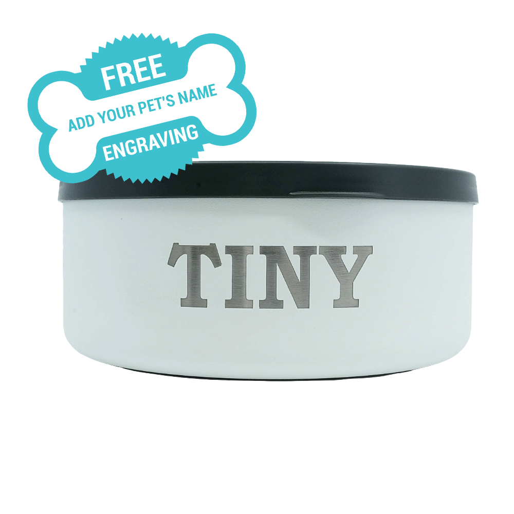 Custom Engraved Dog Bowl