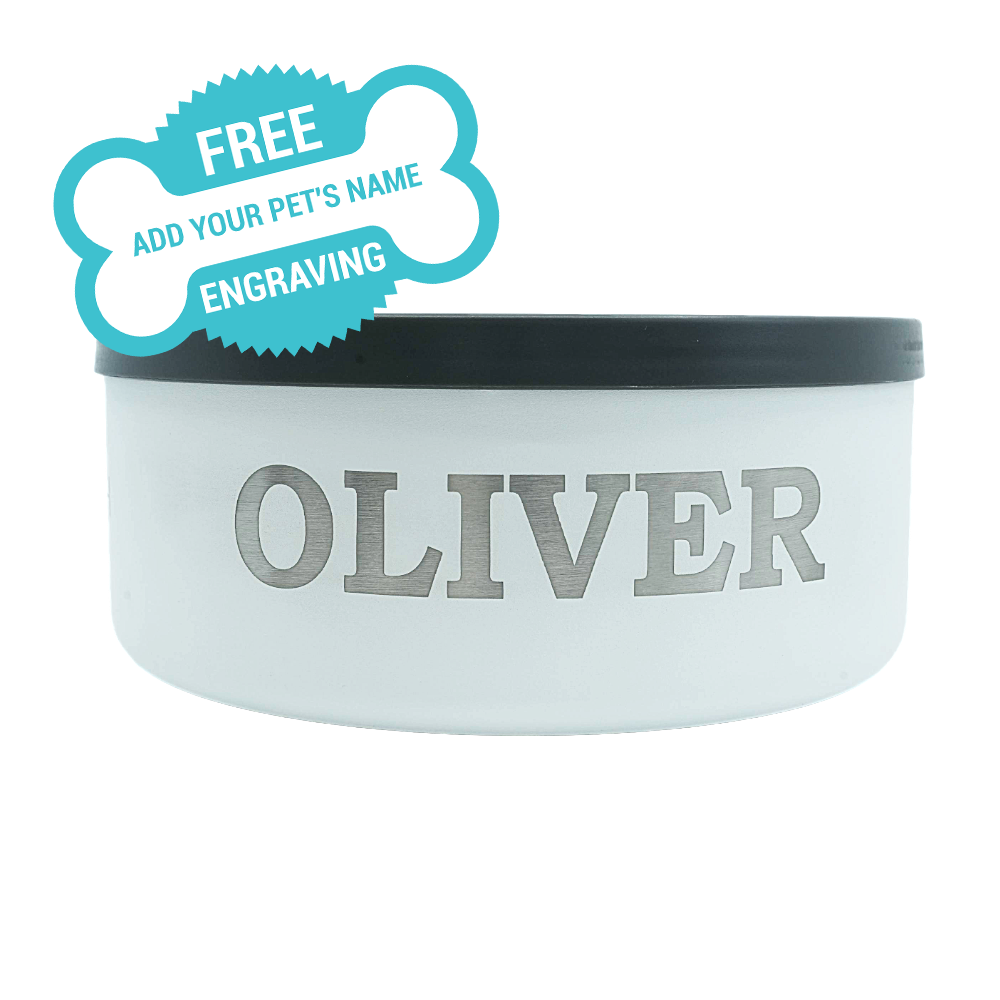 Custom Engraved Dog Bowl