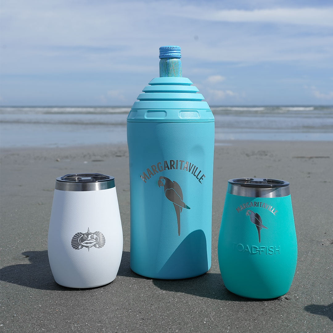 Margaritaville Wine Gift Set - Toadfish -