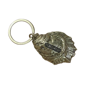 Oyster Shell Conservation Keychain