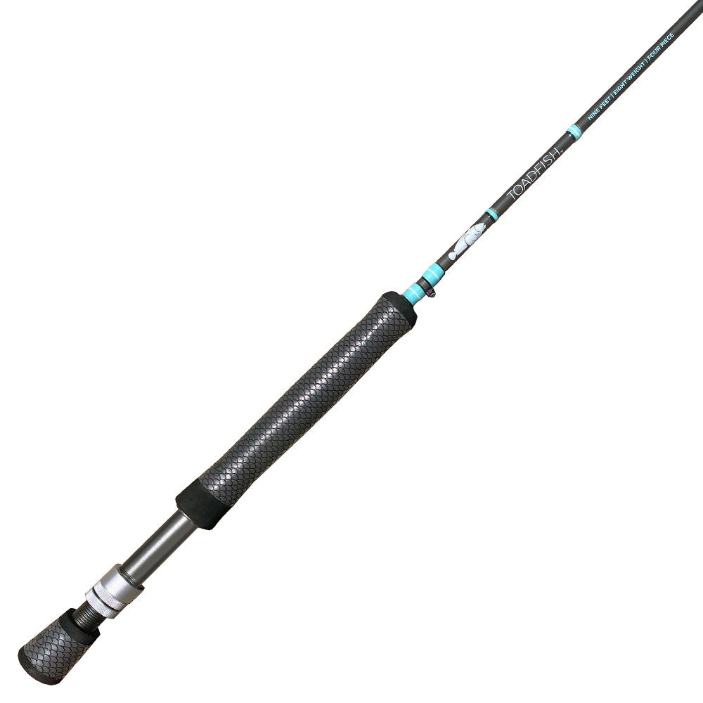 Toadfish Fly Rod 9' 4-piece 8WT Additional Tip-Section in