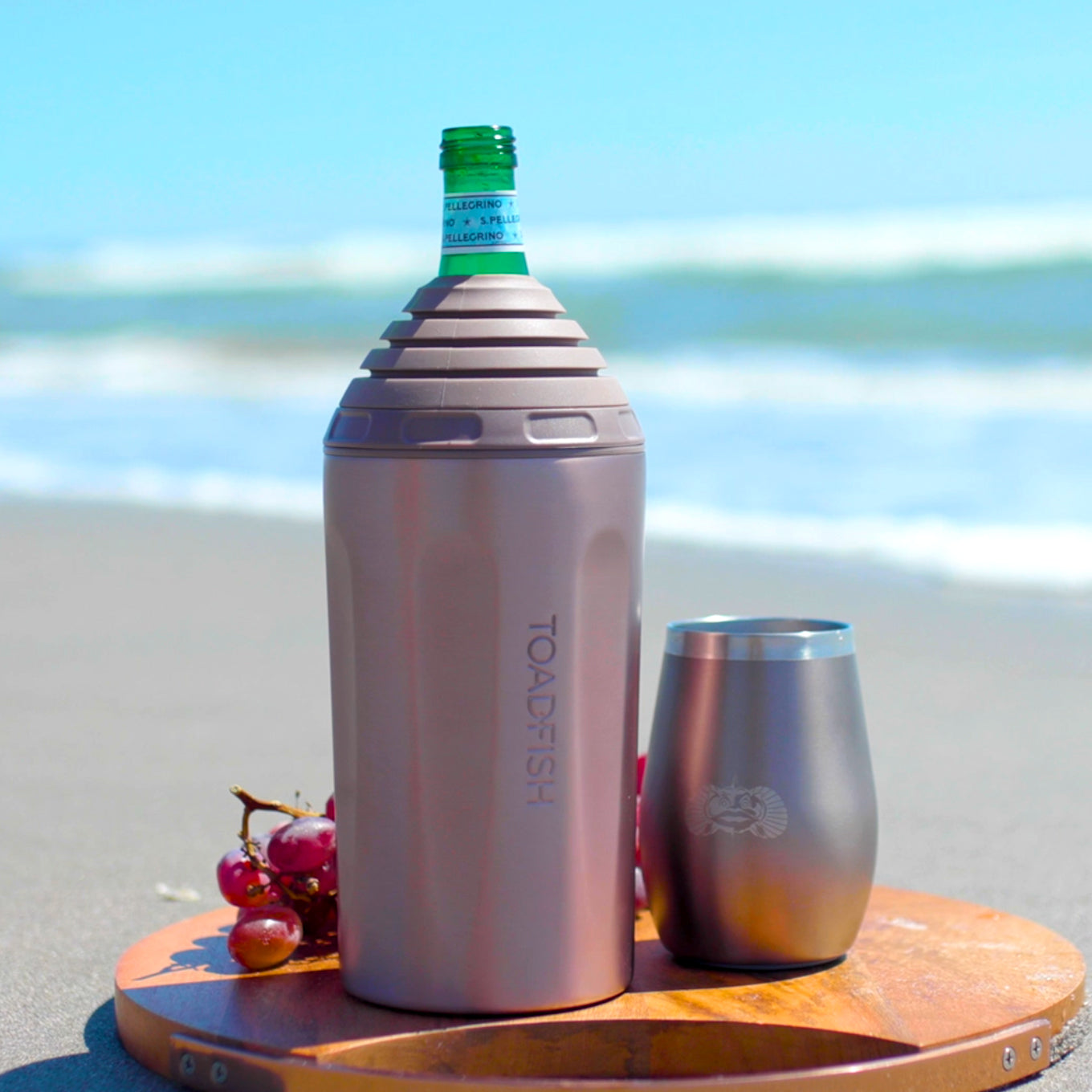 Wine Chiller Can & Bottle Sleeves Toadfish