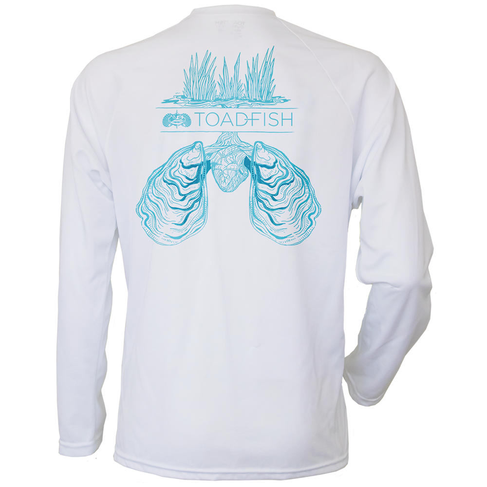Eco-Active Long Sleeve Apparel Toadfish White XX-Large