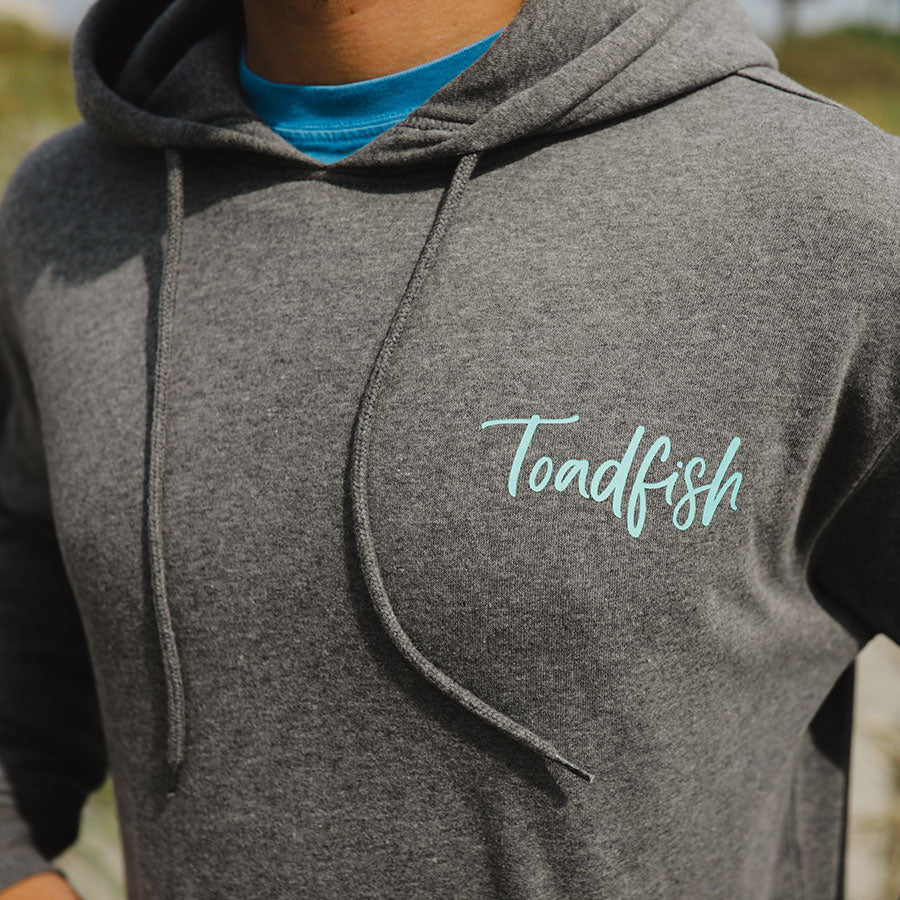 Fleece Hoodie - Toadfish - Apparel