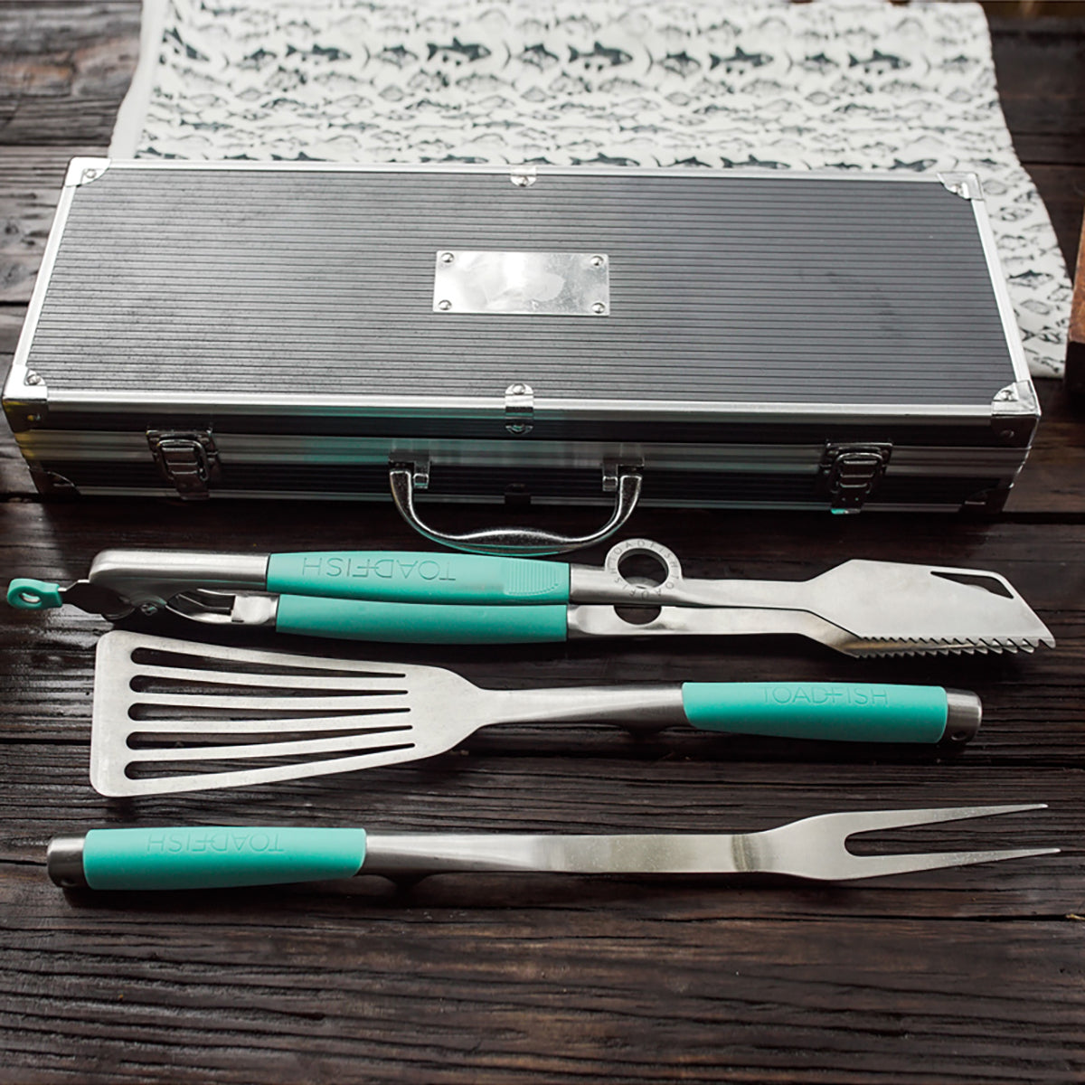 Ultimate Grill Set + Case Kitchen Tools & Utensils Toadfish
