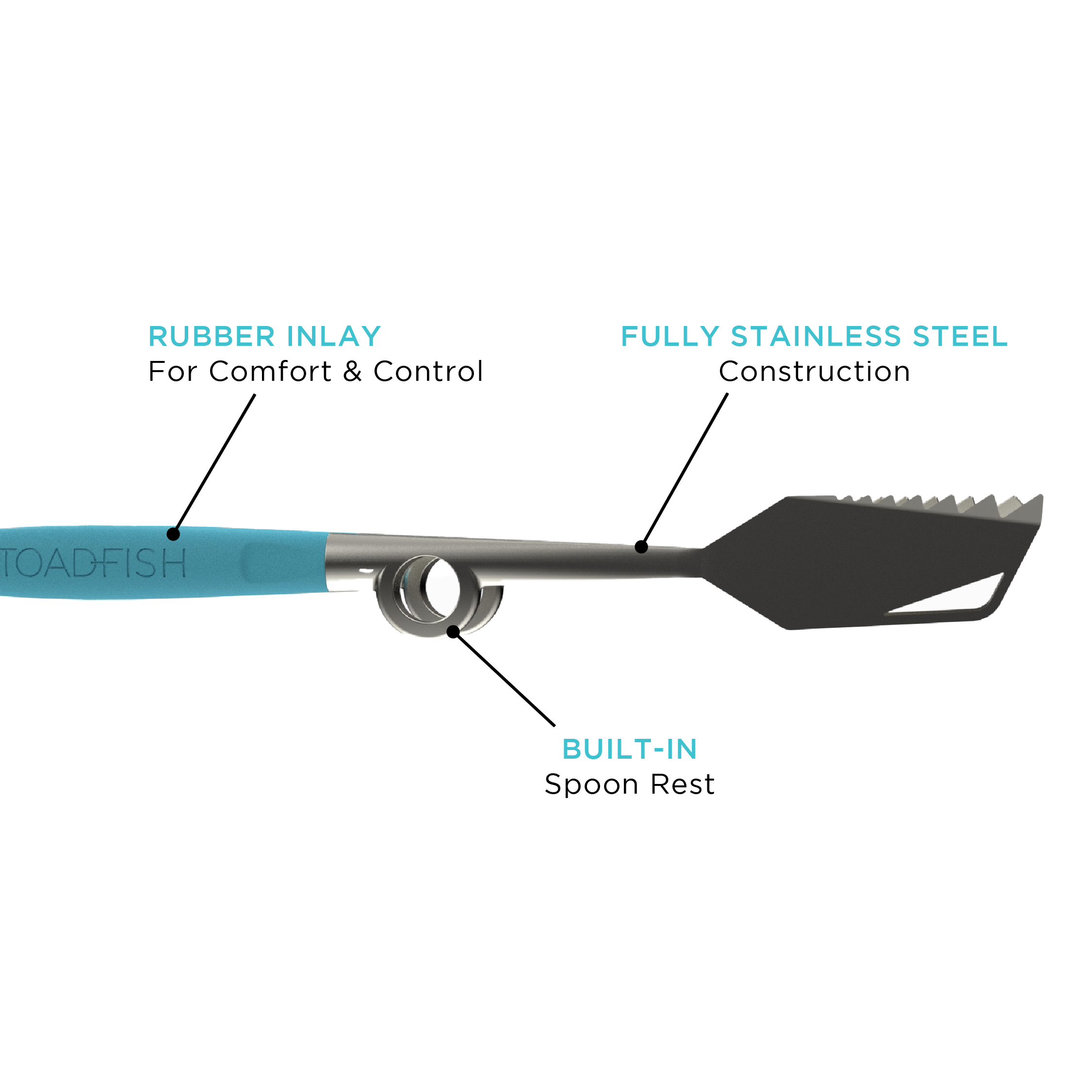 Ultimate Grill Tongs - Toadfish - Kitchen Tools & Utensils