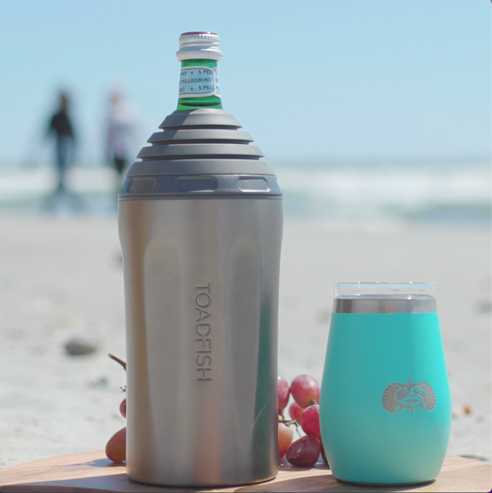 Wine Chiller Can & Bottle Sleeves Toadfish