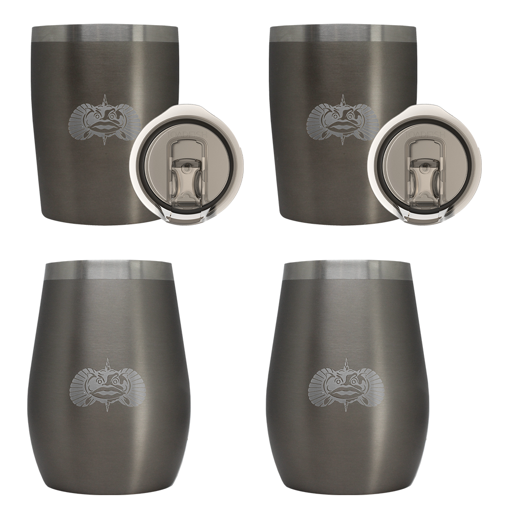 2 Wine & 2 Rocks Tumblers - 4 Pack