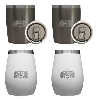 2 Wine & 2 Rocks Tumblers - 4 Pack