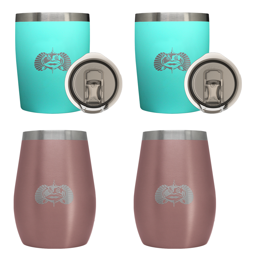 2 Wine & 2 Rocks Tumblers - 4 Pack