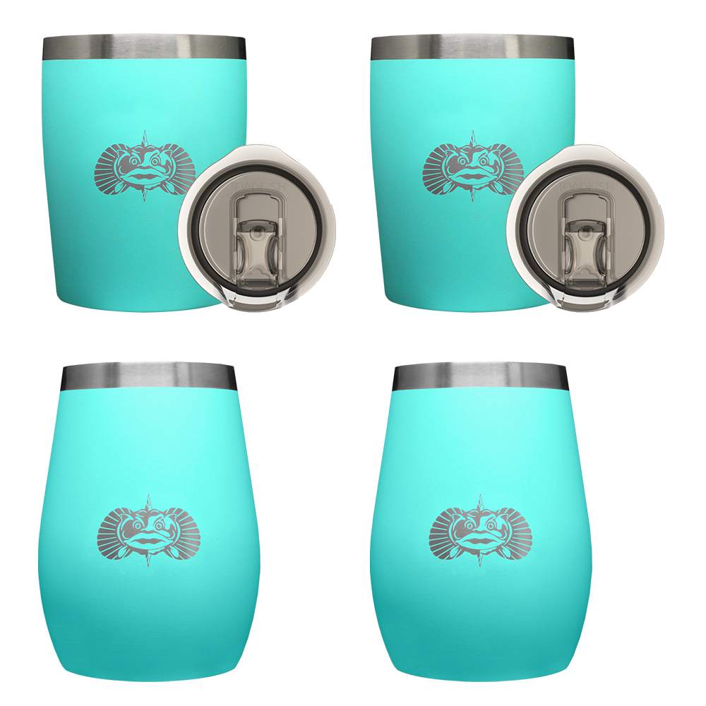 2 Wine & 2 Rocks Tumblers - 4 Pack