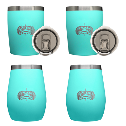 2 Wine & 2 Rocks Tumblers - 4 Pack