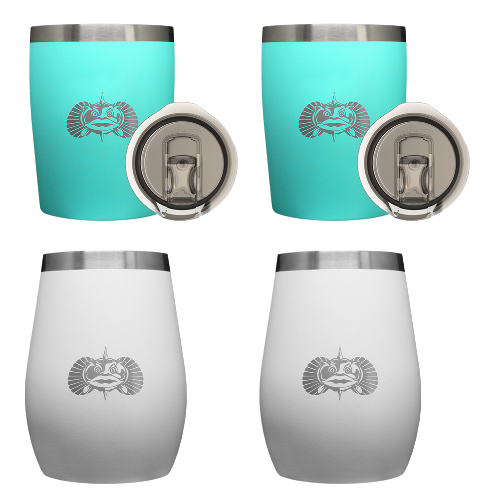 2 Wine & 2 Rocks Tumblers - 4 Pack