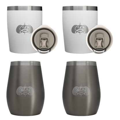 2 Wine & 2 Rocks Tumblers - 4 Pack
