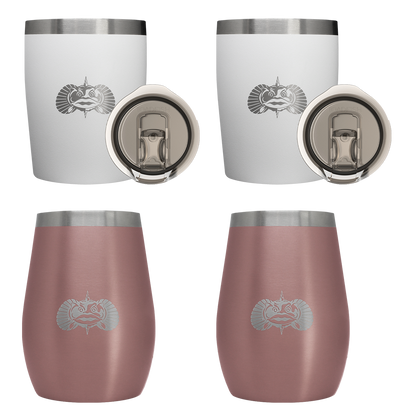 2 Wine & 2 Rocks Tumblers - 4 Pack