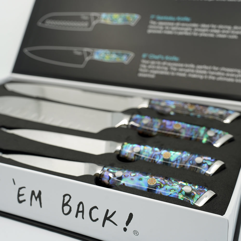 Abalone Chef Knives