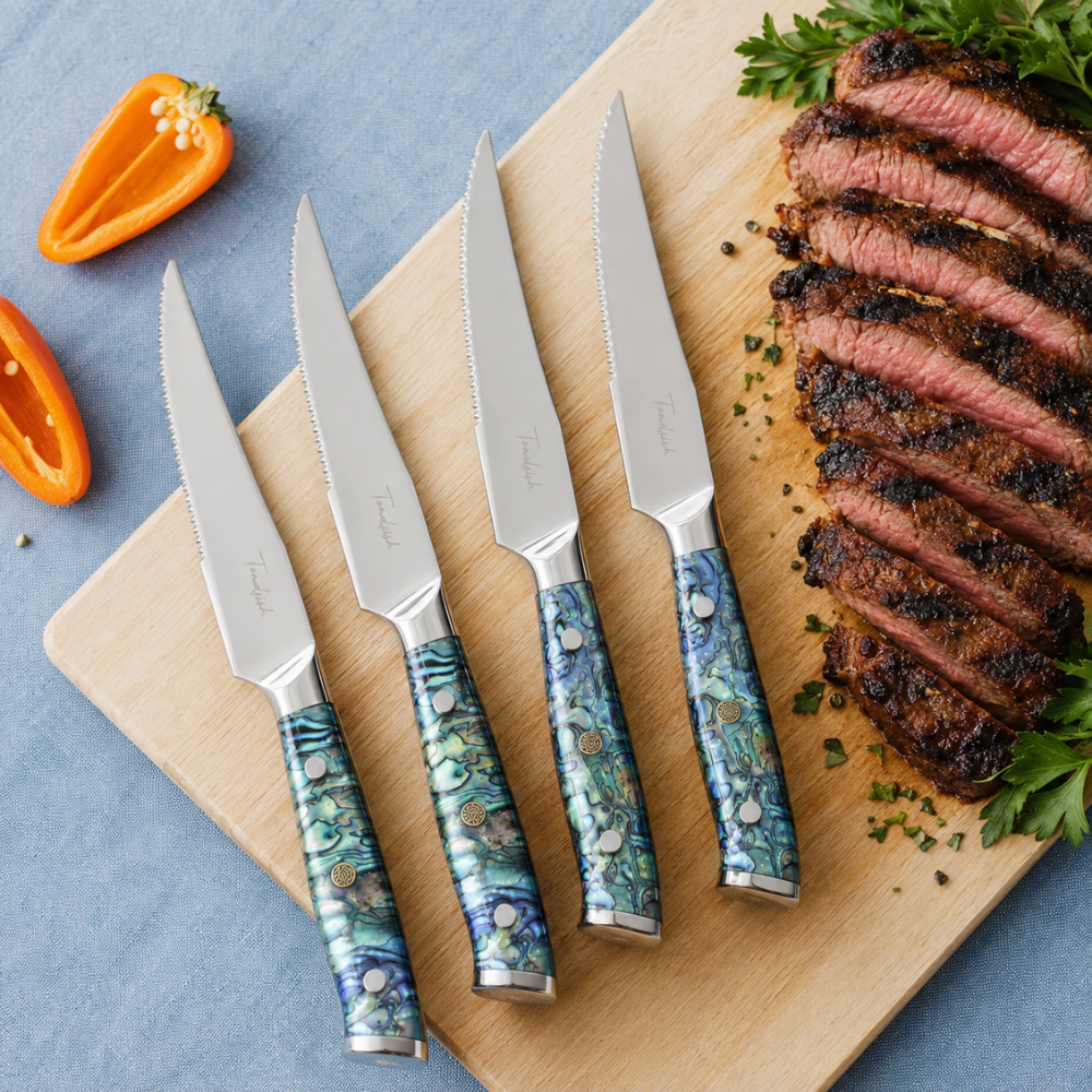 Abalone Steak Knife Set
