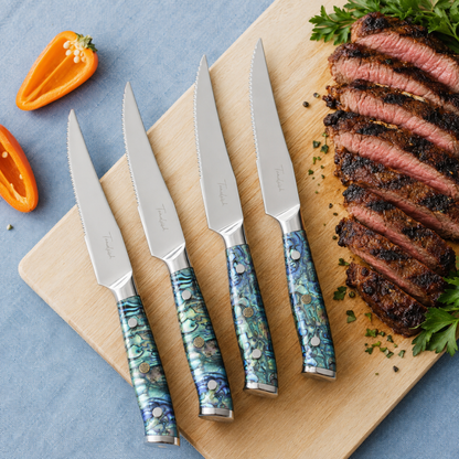 Abalone Steak Knife Set