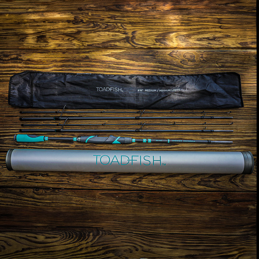 Travel Spinning Rods - Toadfish - Fishing Rods