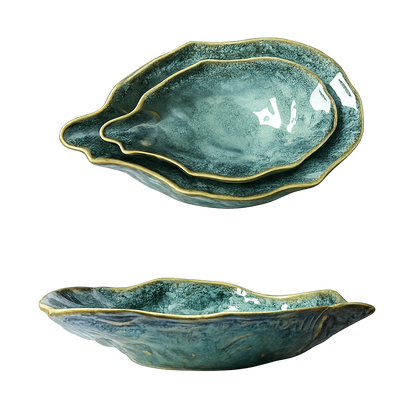 Ceramic Oyster Dishes