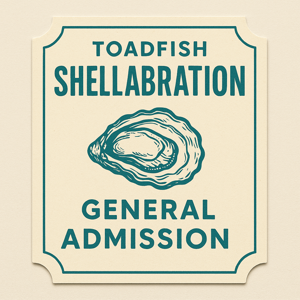 Shellabration 2025 - 4th Annual - Toadfish - Event