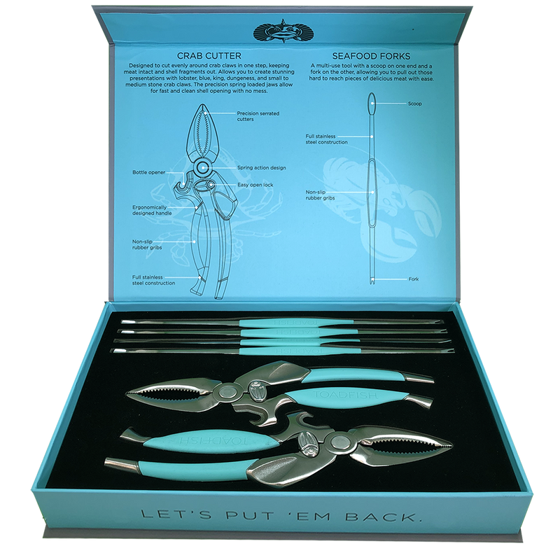 Toadfish Crab & Lobster Tool Set