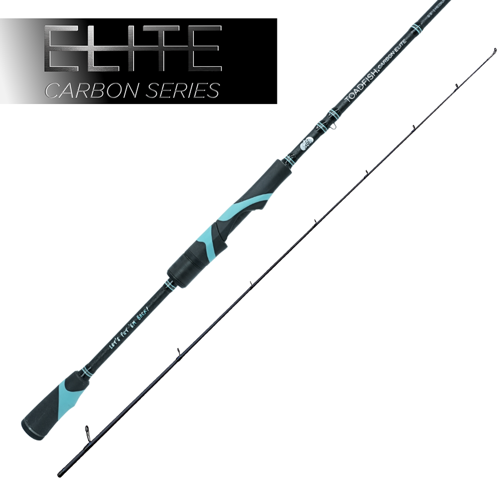 Carbon Elite II Spinning Rods - Toadfish - Fishing Rods