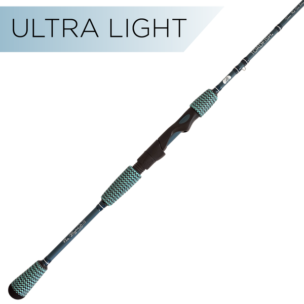 custom ultra light fishing rods Flats Bastard: Ultra Finesse Spinning Rod for Stealth Fishing