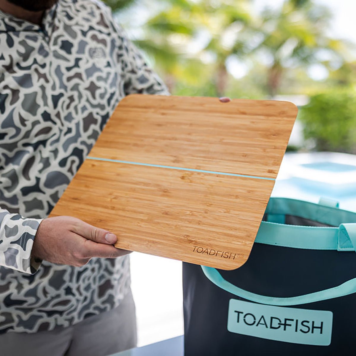 Stowaway Bamboo Cutting Board