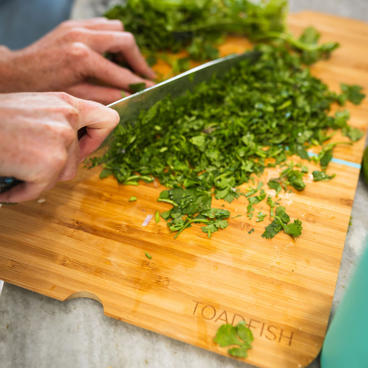 Stowaway Bamboo Cutting Board