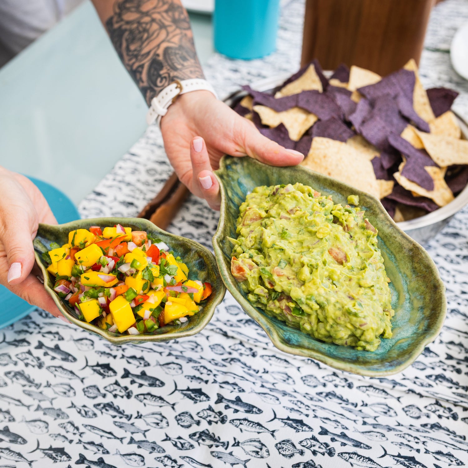 Ceramic Oyster Dishes