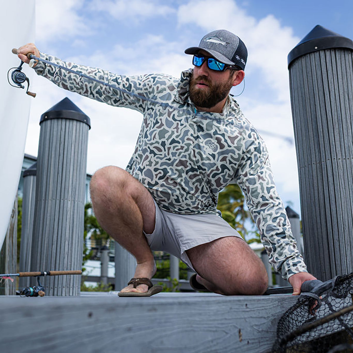 Technical Performance Hoodie Camo