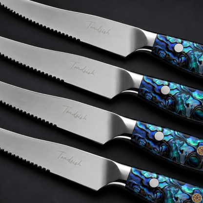 Abalone Steak Knife Set