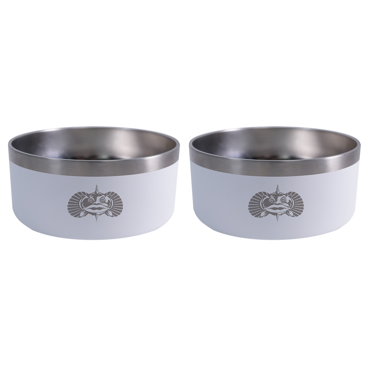 Non-Tipping Dog Bowl 2-pack - Toadfish - Smartgrip Tumblers