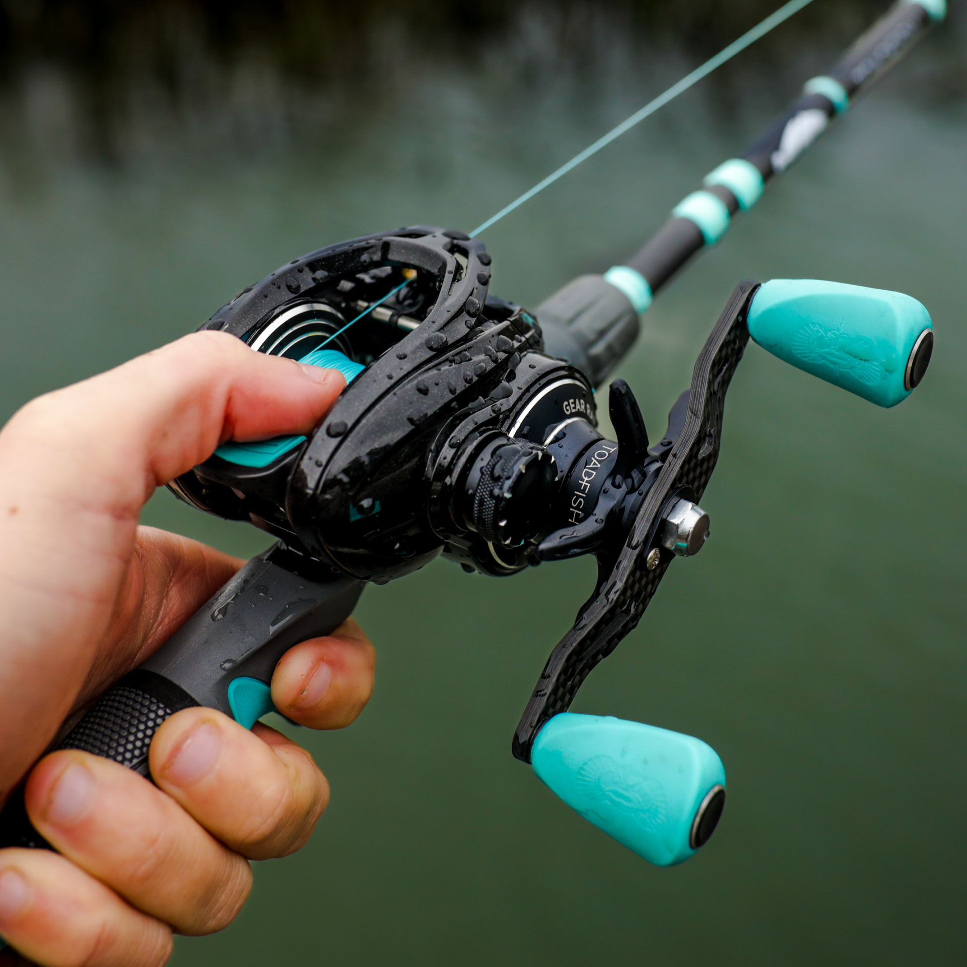 Elite Carbon Series Casting Reel - Toadfish - Fishing Rods